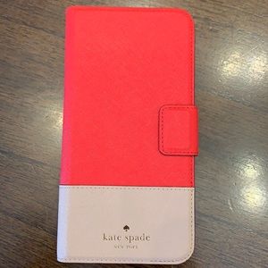Kate Spade saffiano leather iPhone 8 folio case